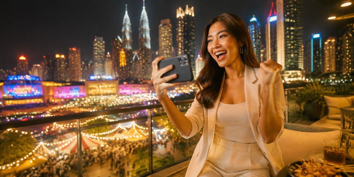 Mobile screen featuring the latest jackpot games in Kuala Lumpur